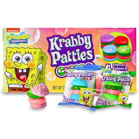 SpongeBob Gummy Krabby Patties Colors | Candy Funhouse