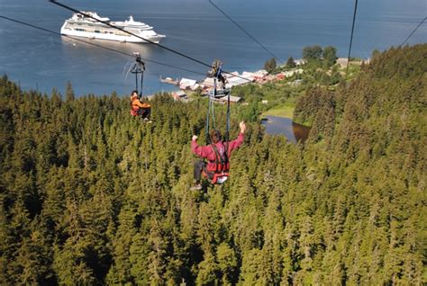 Scenic Mountain Ascent & World’s Largest ZipRider | Icy Strait Point ...