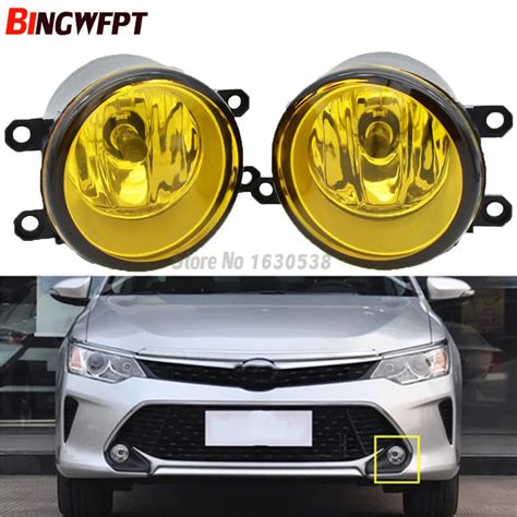 2PCS Left Right Halogen Fog Light H11 Bulb 55W For Toyota Camry