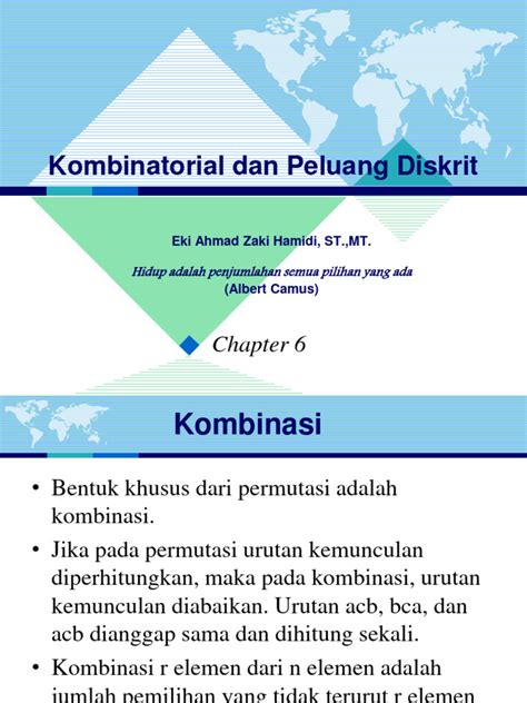 Chap6 Kombinatorial Dan Peluang Diskrit Ii Pdf