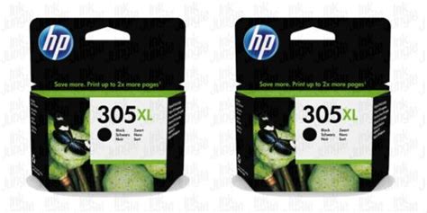 Original Hp 305 305xl Black Colour Ink Cartridge For Deskjet 2710 Printer Ebay