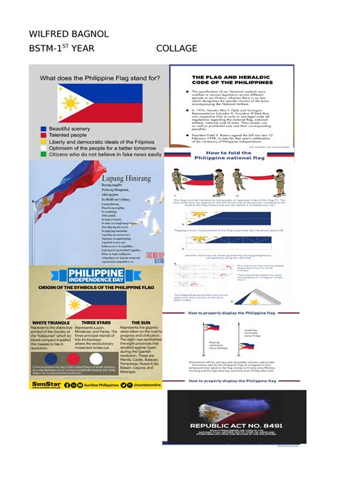 Flag Lecture Notes 1 3 Bachelor Of Science In Customs Administration Wilfred Bagnol Bstm