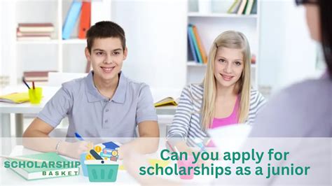 Can you Apply for Scholarships as a Junior? | ScholarshipBasket