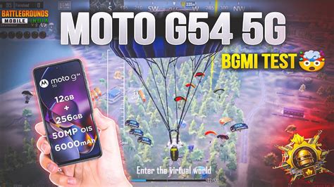 MOTO G54 5G BGMI 60 FPS GAMEPLAY TEST I MOTO G54 PUBG 60 FPS TEST