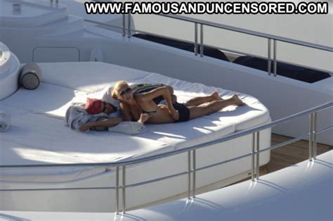 Anna Kournikova Sport Woman Yacht Bikini Blonde Famous Horny Nude