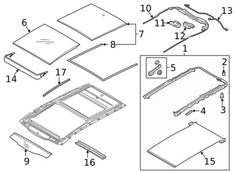 81659-B8000 - Sunroof Frame Guide 2017-2022 Kia Sportage | Kia.Parts Store