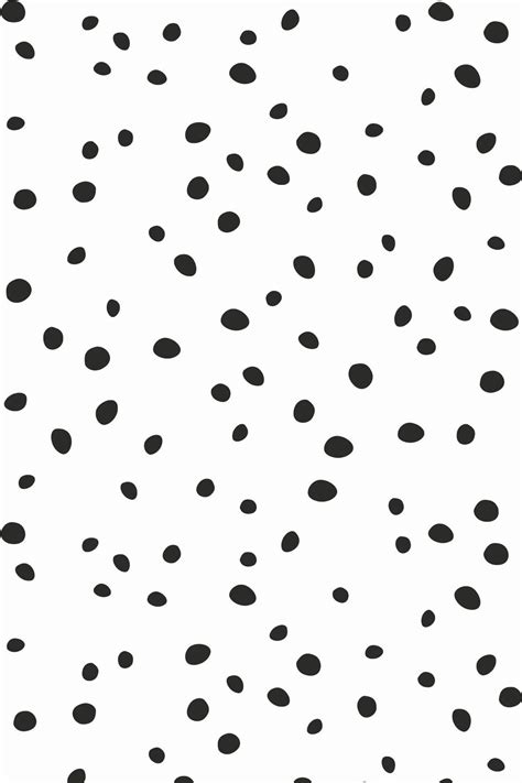 Dalmatian dot Wallpaper - Peel and Stick or Non-Pasted