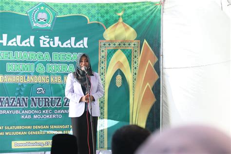 Hadiri Halal Bihalal Bupati Ikfina Sampaikan Makna Fitrah Setelah