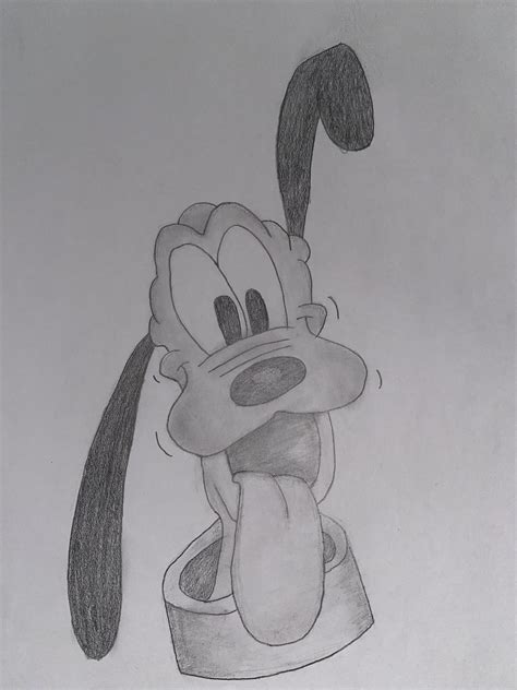 My favorite dog pluto🐶 : r/drawing