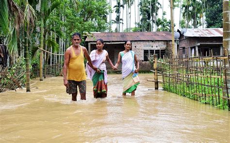 Assam Flood Situation Remains Grim Over 4 Lakh Rendered Homeless