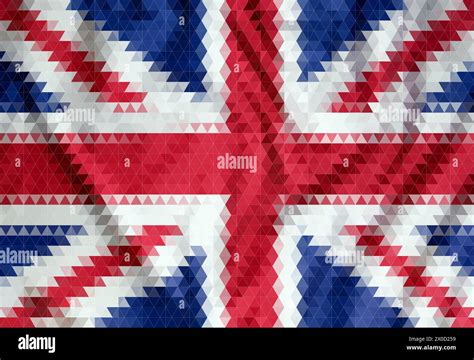 Flag of United Kingdom in national colors, vector Stock Vector Image ...