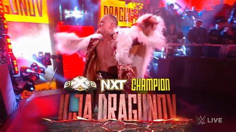 Ilja Dragunov And Lash Legend Entrance Wwe Nxt February 06 2024 Youtube