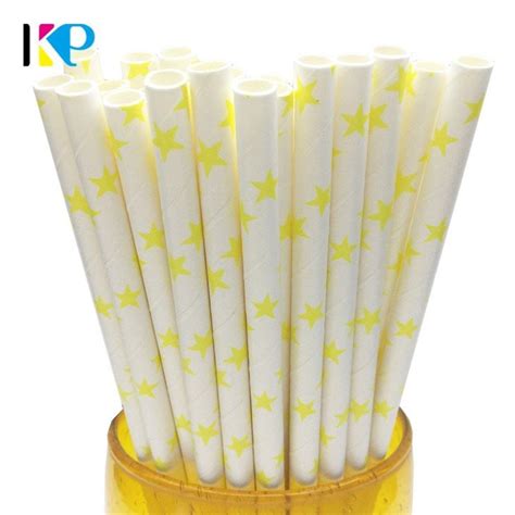 China Customized Pink and White Paper Straws Suppliers, Manufacturers ...