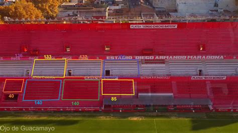 Estadios Argentina On Twitter Platea Oficial Baja 1023 Asientos