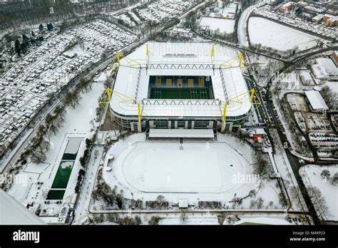 Aerial View Signal Iduna Park First League Westfalenstadion