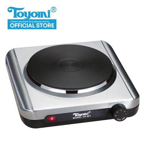 TOYOMI Hot Plate Stainless Steel Body Single HP 601 Shopee Singapore