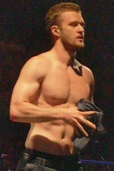 Justin Timberlake Ripped Torso And Bare Chested Naked Male Celebrities