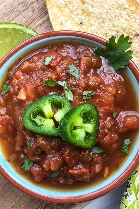 Restaurant Style Tex Mex Salsa Recipe Mama Likes To Cook