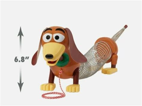 Disney•pixars Toy Story Slinky Dog Pull Toy Walking Spring Toy For