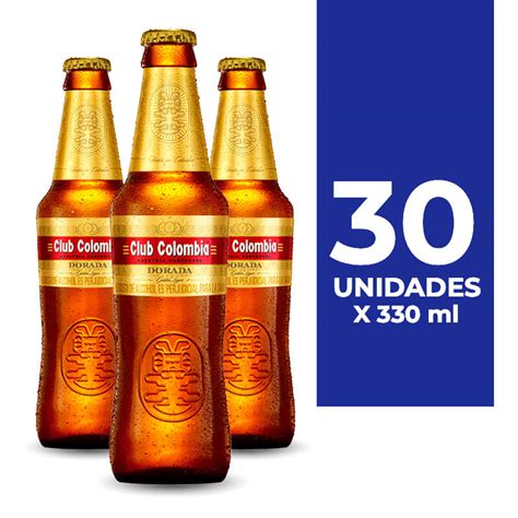 CLUB COLOMBIA DORADA RETORNABLE 330 Ml X 30 UNIDADES Frioes