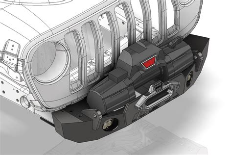 Gladius Frame Chop Bumper For Jeep Jk Jl Jt Motobilt