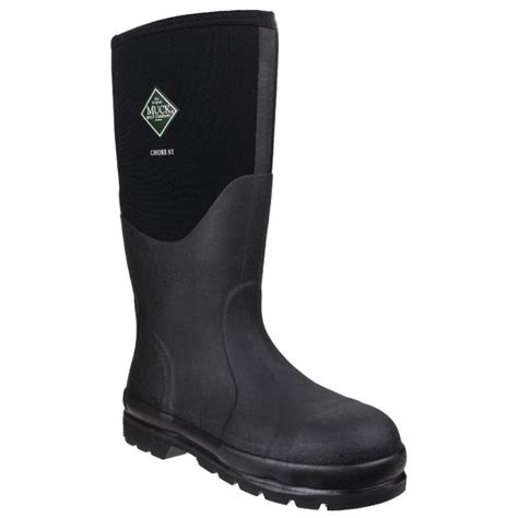 Muck Boots Mens Chore Classic Steel Toe Wellington Safety Boot Brookes