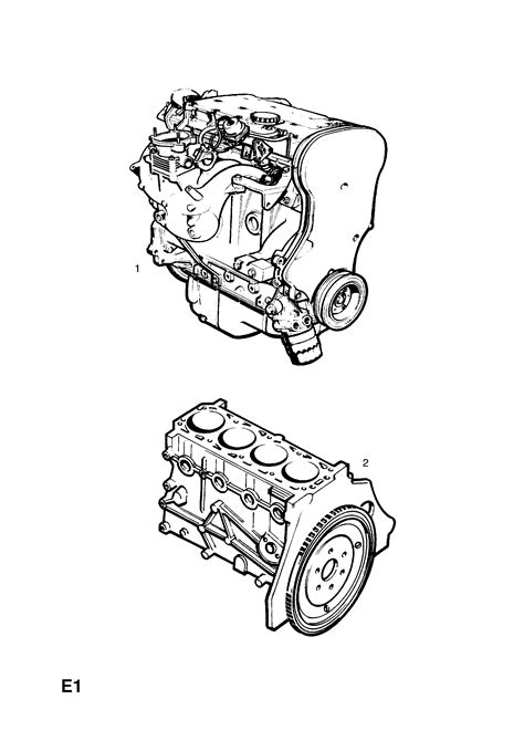 Opel SINTRA Short Motor Exchange Opel EPC Online Nemigaparts