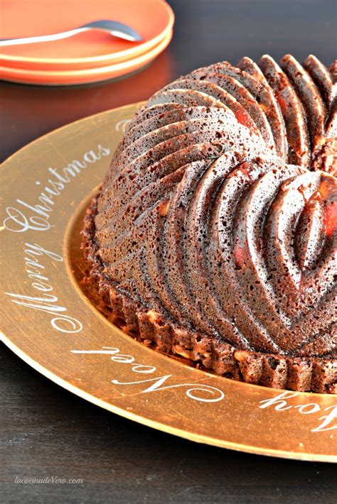 Bundt Cake De Chocolate Para Navidad La Cocina De Vero