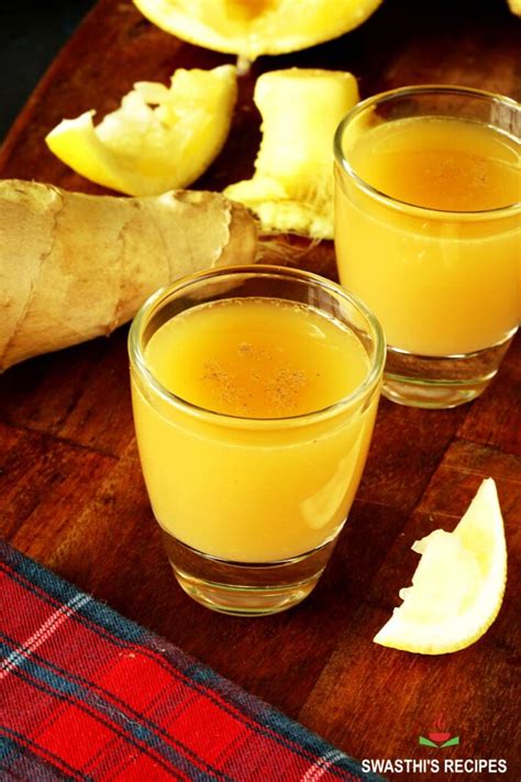 Ginger Shot Recipe Swasthis Recipes