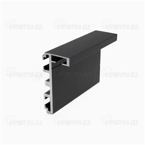 L 7672 BLACK L-образный профиль дверной коробки. Черный. купить в Минске