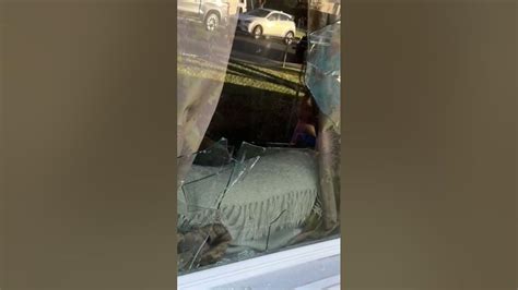 Naked Man Goes On Window Smashing Rampage In Spokane Youtube