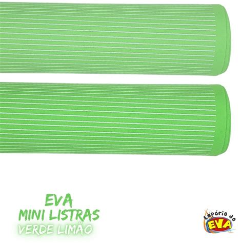 Eva Mini Listras Verde Lim O Emp Rio Do Eva