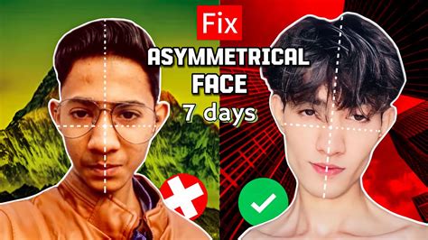 How To Fix Asymmetrical Face In 7 Days Youtube