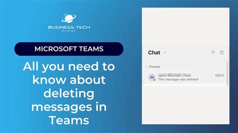 All You Need To Know About Deleting Messages In Teams YouTube