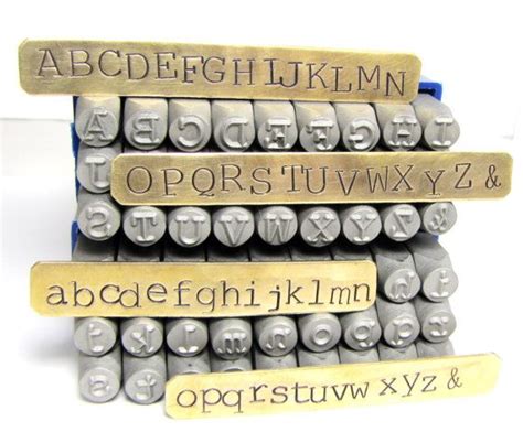 Typewriter Letters Big 6 Mm Letters Upper Case Lower Case Etsy