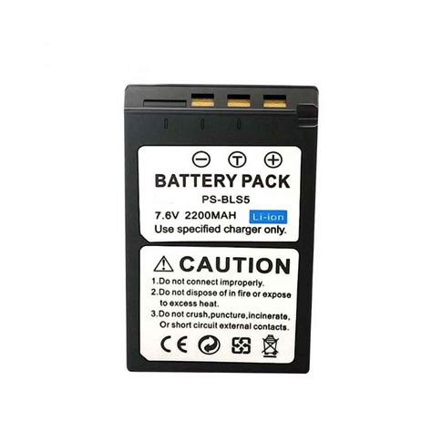 Olympus Ps Bls Mah Batteria Per Olympus Pen E Pl E Pl E Pl E