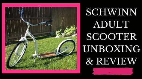 Schwinn Kickbike Adult Scooter Unboxing And Review Youtube