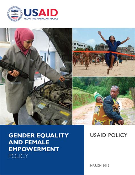 Usaid Launches New Gender Policy To Ensure Gender Equality And Female