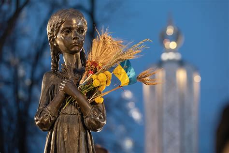 Holodomor Memorial Day Honoring Ukrainian Victims On Th Anniversary