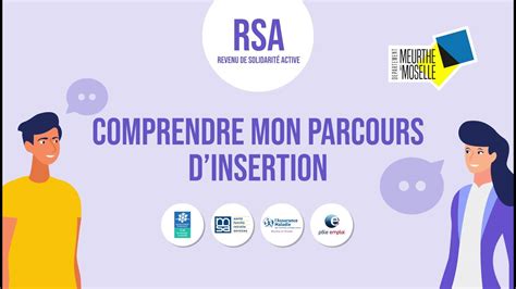 Rsa Comprendre Mon Parcours D Insertion Youtube