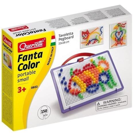 Quercetti 009222 Fanta Color Portable Small 150 Pieces Walmart