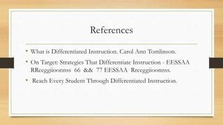 Differentiated instruction | PPT | Free Download