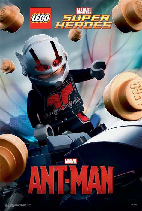 Sasaki Time: Marvel's Ant-Man Poster...in LEGO bricks!