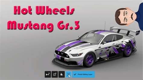 A HOT WHEELS MUSTANG Gran Turismo Sport Ford Mustang Gr 3 Livery