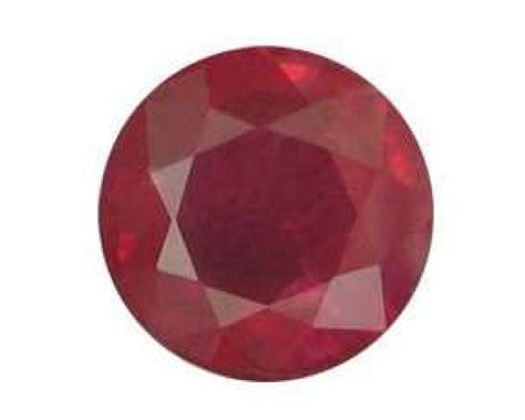 Bjc® Loose Round Brilliant Cut Ruby Stones Amazing Deep Red Etsy Uk