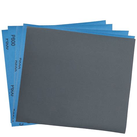 30PCS 600 Grit Dry Wet Sandpaper Sheets, 9 x 11" Silicon Carbide ...