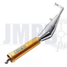 Biturbo Exhaust Tomos A3 A35 Chrome JMPB Parts