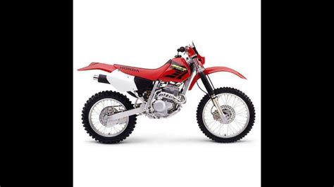 Honda Xr250r Service Manual Repair Manual Wiring Diagrams