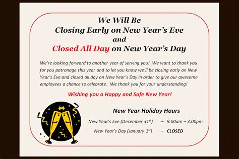 30 Closing Early Sign Template – Simple Template Design