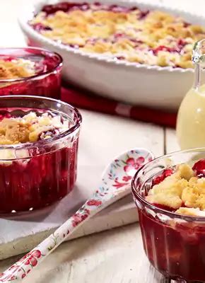 Rote Grütze Crumble Rezept Dr Oetker